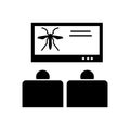 Awareness, campaign, dengue, virus icon. Element of aedes mosquito and dengue icon. Premium quality graphic design icon. Signs and