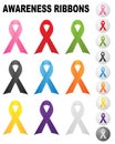 Awareness ribbons