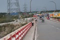 Awasome bridge and peaple in narsingdi, bangladesh