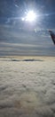 Awe-Inspiring Aerial View: Flight Overlapping Salvador and SÃ£o Paulo with Breathtaking Cloudscapes