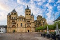 Majestic Heights: High Cathedral of Saint Peter in Trier, Rhineland-Palatinate, Germany Royalty Free Stock Photo