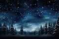 Starry Winter Nights - Generative AI