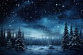 Starry Winter Nights - Generative AI