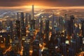 The Skyscraper City: A Vision of the Future with Generative AI