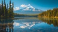 Awe-Inspiring Peaks: Nature's Grandeur./n Royalty Free Stock Photo