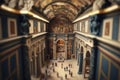 Awe-Inspiring Sistine Chapel in Vatican City. Perfect for Posters and Wallpapers.