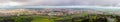 Awe-Inspiring Views from the Hilltop Santuario de la Virgen de la MontaÃ±aa, caceres, spain Royalty Free Stock Photo