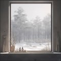 Awe-inspiring Winter Windowscape