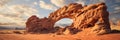 Aweinspiring Natural Rock Formations In A Desert Landscape