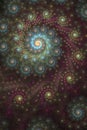 Awesome digital art paint. 3d fractal render