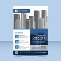 business brochure flyer design, awesome elegant corporate business flyer poster template design