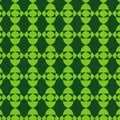 Awesome Elegant Green Pattern Design Template