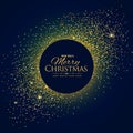 Awesome glitter background with christmas and new year wishes