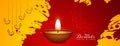 Awesome Happy Diwali Indian festival banner design