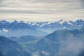 Awesome landscape over Mount Pilatus