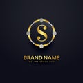 Awesome letter S logo design