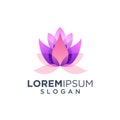 Awesome Lotus Flower logo design inspiration