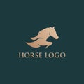 Awesome Modern Illustration Horse Jumping Vector Design Inspiration Concept