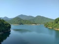 Awesome nature photography view beach irrigation Resorvoir in Hong Kong Tai tam country park waterworks Heritage trail