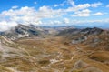 awesome panorama of the valley in the place called CAMPO IMPERAT