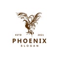 Awesome phoenix logo template