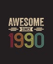 Awesome Since 2000 33rd Birthday Retro TShirt