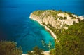 Awesome Seaview from the casstle of Naphplion. Greece Royalty Free Stock Photo