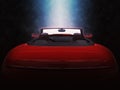 Awesome sports car - light ray