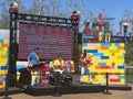 The Awesome Suit Crew music performance at Legoland California Resort in Carlsbad, California