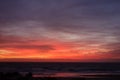 Sunrising at punta del diablo, uruguay Royalty Free Stock Photo