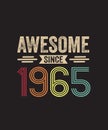 Awesome Since 2000 58th Birthday Retro TShirt