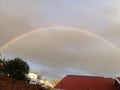 Awesome veiw rainbow beautiful