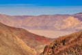 Awesome view to the famous death valley in california