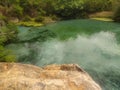 Awesome water on the Pratinha farm, Lencois, Chapada Diamantina, state of Bahia-Brasil/Brazil. Royalty Free Stock Photo