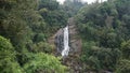 Awesome Waterfall Scene between the forest of India