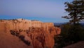 Awesome wide angle view over Bryce Canyon National Park in Utah Royalty Free Stock Photo