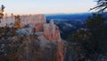 Awesome wide angle view over Bryce Canyon National Park in Utah Royalty Free Stock Photo