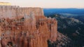 Awesome wide angle view over Bryce Canyon National Park in Utah Royalty Free Stock Photo