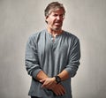 Awful man expression Royalty Free Stock Photo