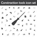Awl icon. Constraction tools icons universal set for web and mobile