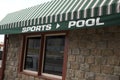 Awning - Sports and Pool Royalty Free Stock Photo