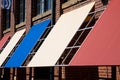 Awnings Royalty Free Stock Photo