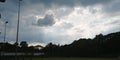 Awsome clouds Stunning Sky in Wales Blissfull Clear your Mind Royalty Free Stock Photo