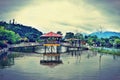 The awsumness of travelling in Imphal is best complimented with the weather Royalty Free Stock Photo