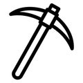 Axe, axe battle Isolated Vector Icon which can be easily modified or edited Royalty Free Stock Photo