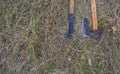 Axe and Billhook Royalty Free Stock Photo
