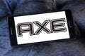 Axe brand logo Royalty Free Stock Photo