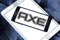 Axe brand logo Royalty Free Stock Photo