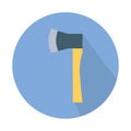 Axe Color Vector Icon which can easily modify or edit Royalty Free Stock Photo