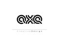 AXE Creative Unique Modern Letter Logo Design Royalty Free Stock Photo
